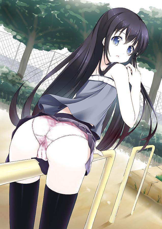 17P Anime Hentai Girls Asses