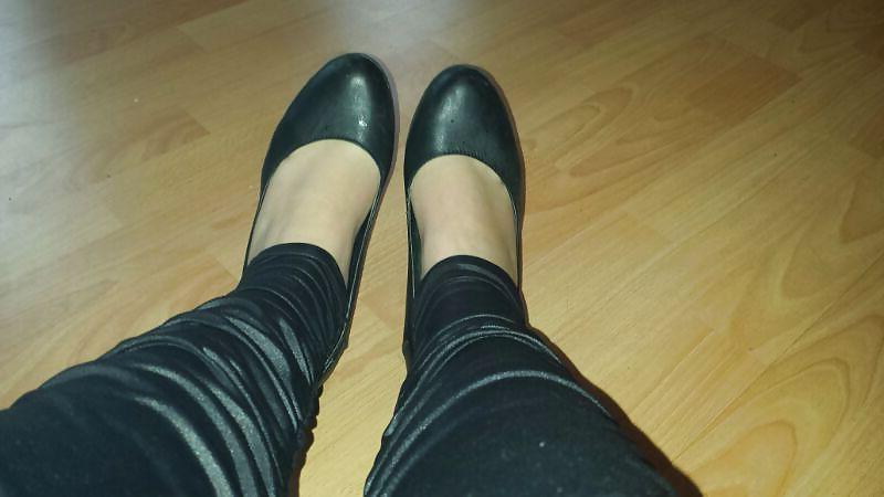 7P Cum on my feet and shoes 