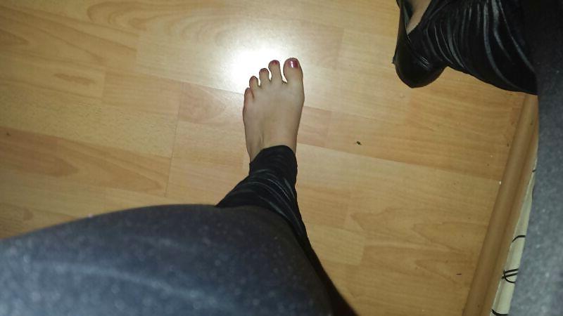 7P Cum on my feet and shoes 