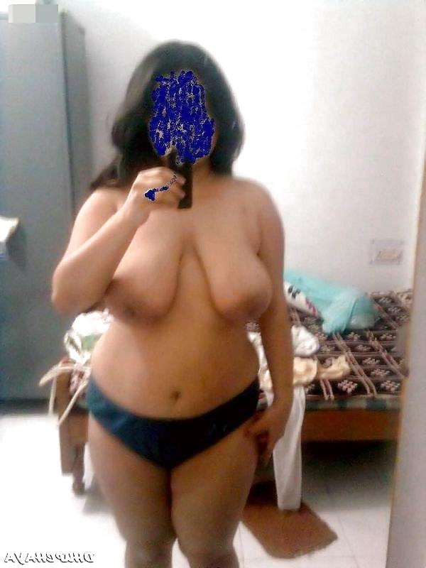 8P Bengali MILF stripping off bra panty to reveal big tits 