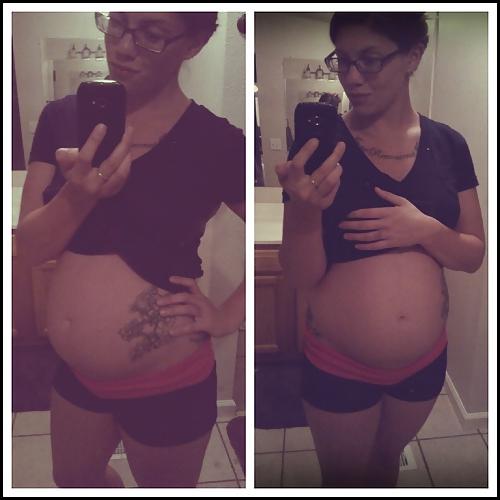 25P Pregnant selfies 01 - FG9