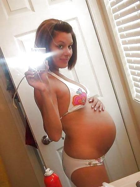 25P Pregnant selfies 01 - FG9