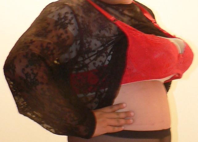 21P Taking Off Black Shirt (Showing Bra again)