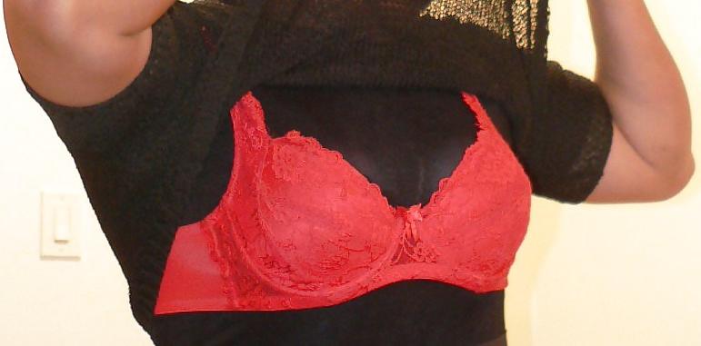 21P Taking Off Black Shirt (Showing Bra again)
