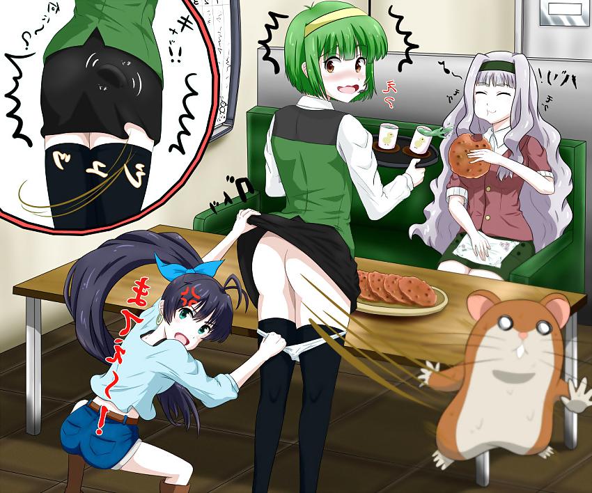 25P Anime Girls Assisted Exposure!