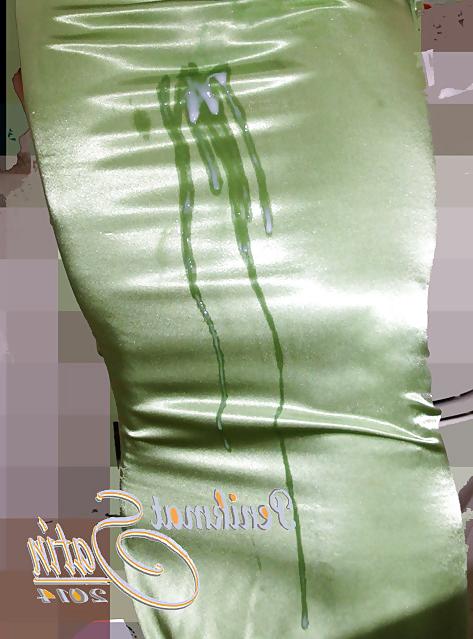 22P CUM ON SATIN