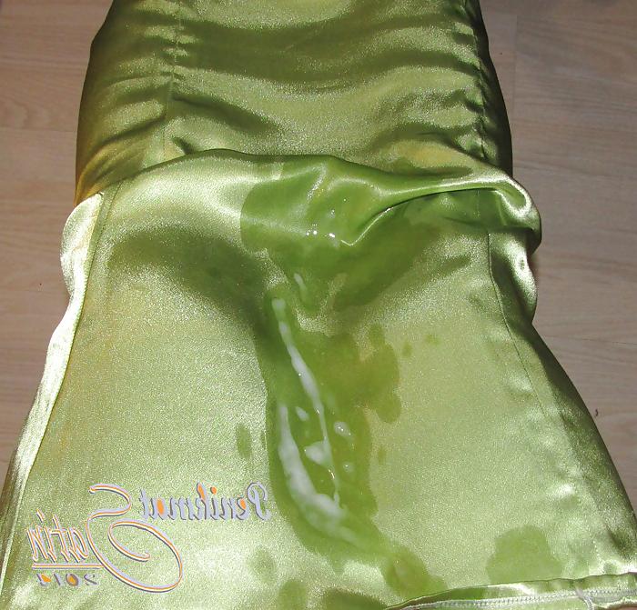 22P CUM ON SATIN