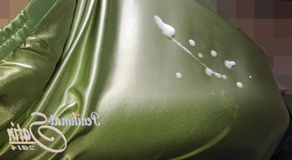 22P CUM ON SATIN