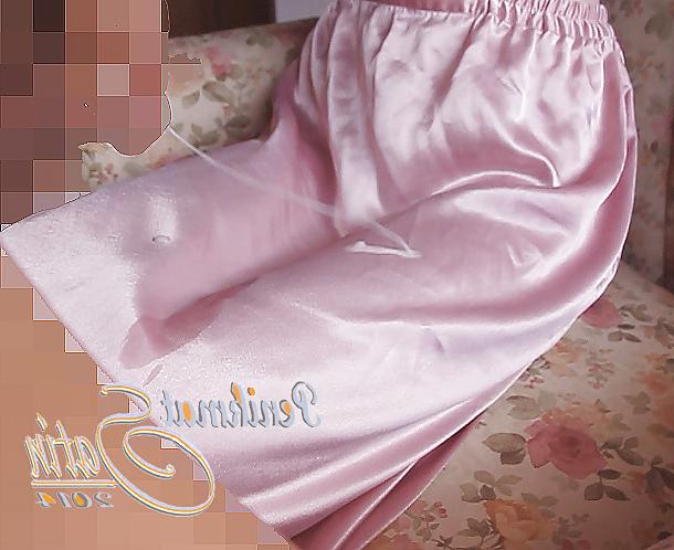 22P CUM ON SATIN