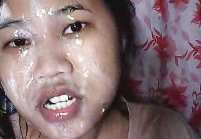 19P Sexy thai bar girl gets messy for me again