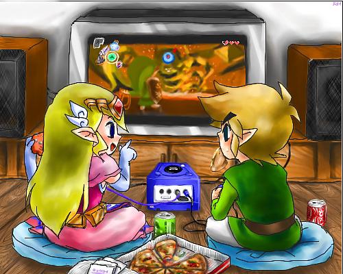 24P Playing Video Games (Anime)