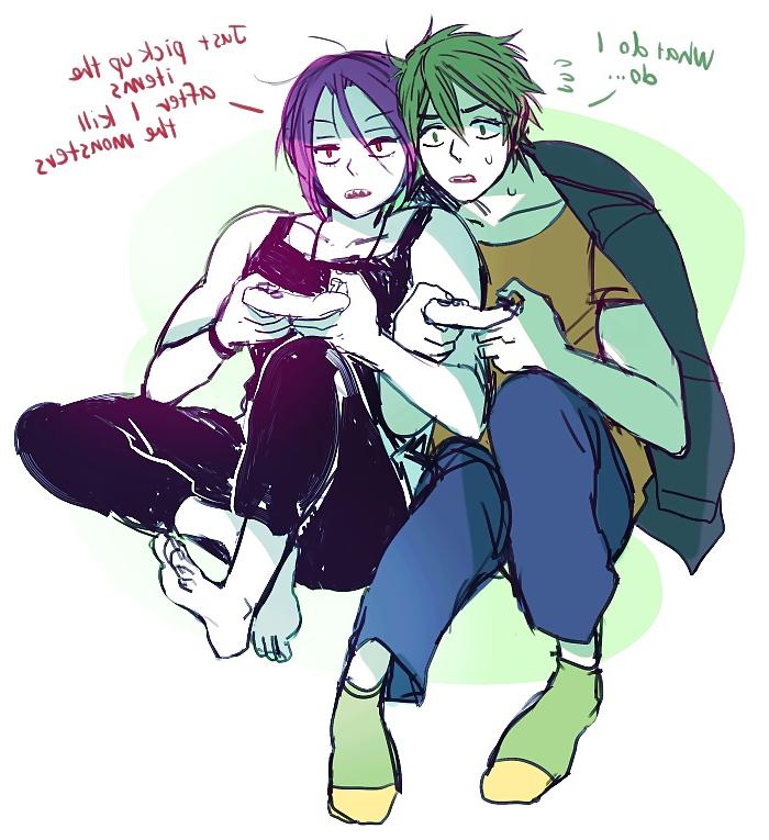 24P Playing Video Games (Anime)