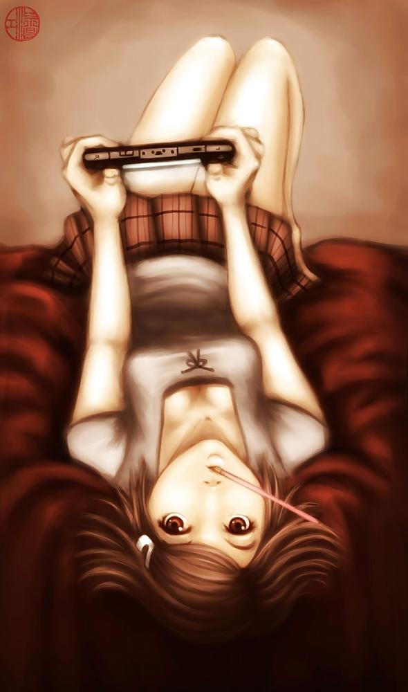 24P Playing Video Games (Anime)