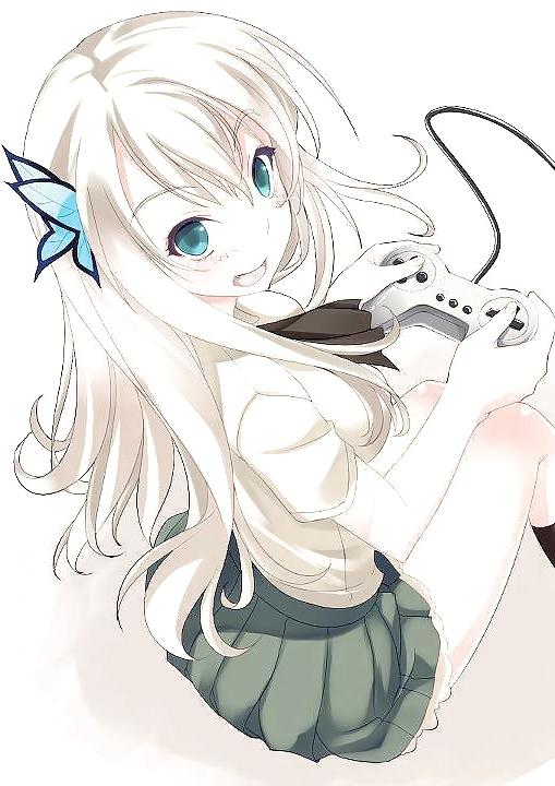 24P Playing Video Games (Anime)