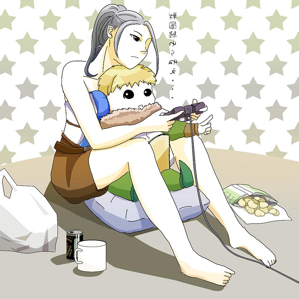 24P Playing Video Games (Anime)