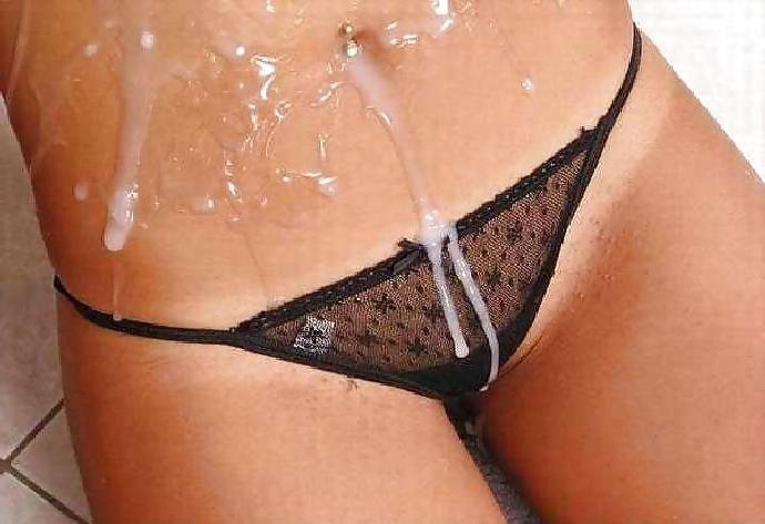 14P Cum on clothes