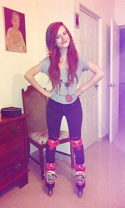25P NM ll FB Bitches ll Mexican petite redhair hipster HOT Pt 3