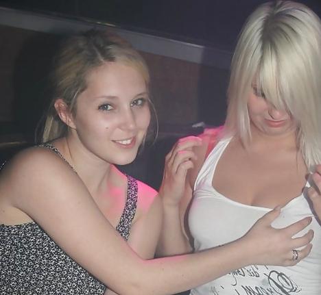 25P Danish teens-75-76-bra panties party upskirt cleavage