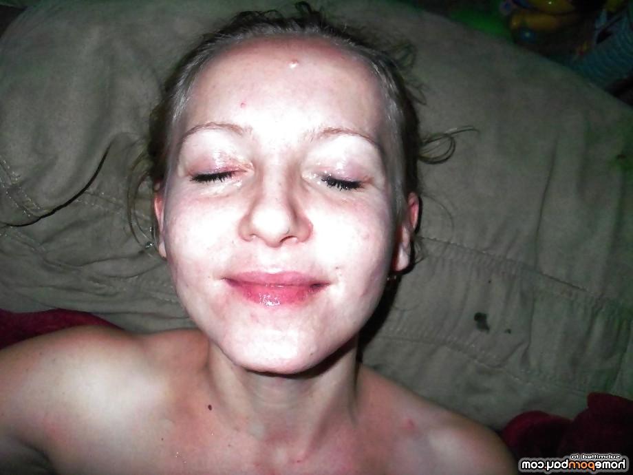 13P Cum on her big tits
