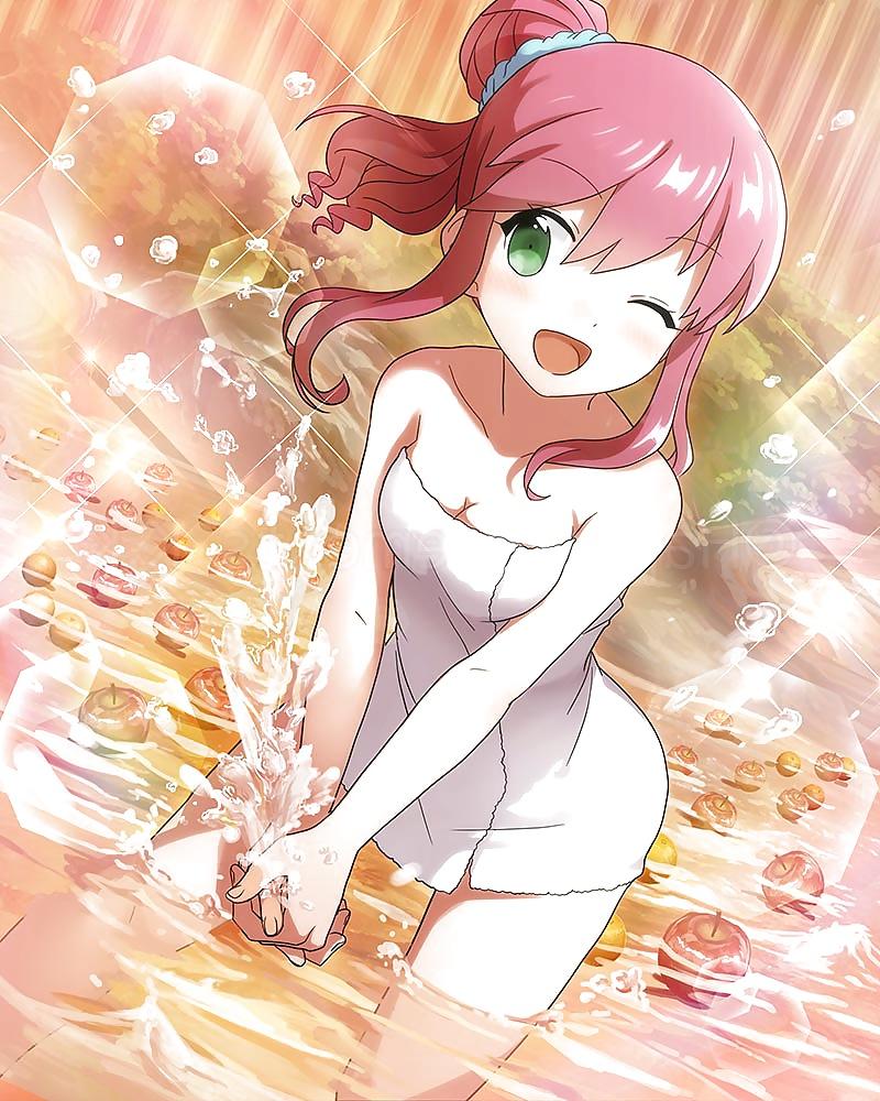 25P Anime style: naked towel