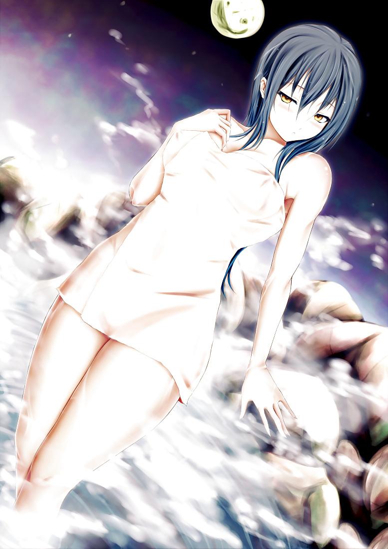25P Anime style: naked towel