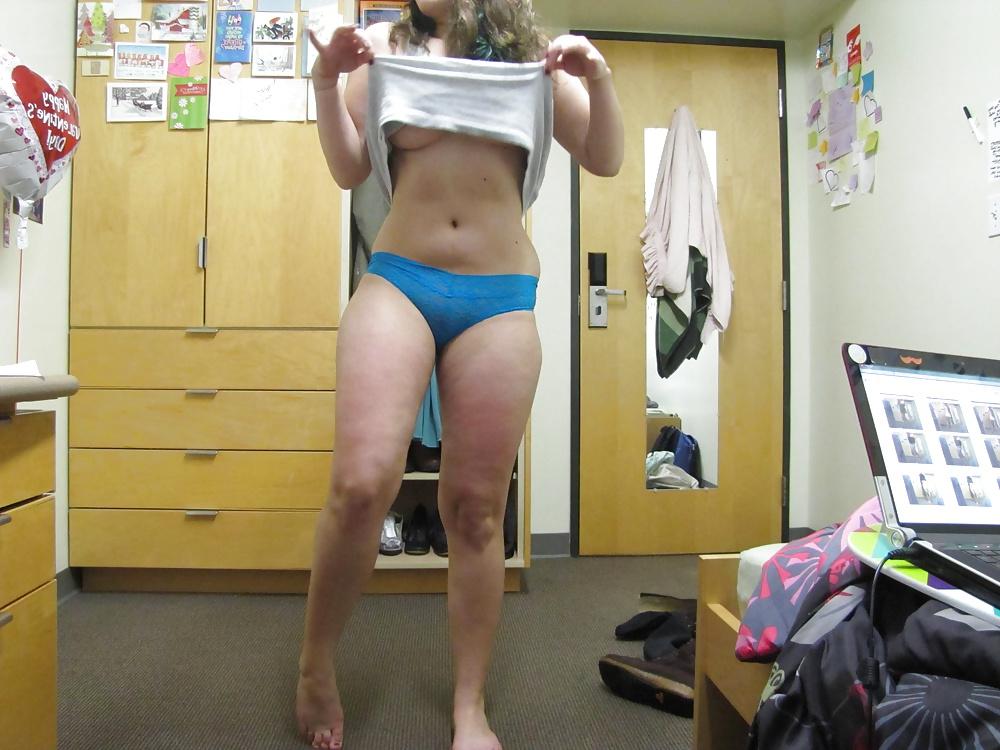 15P Dorm Room Strip Tease