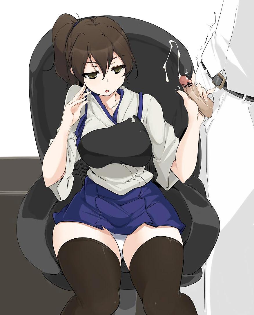 23P Anime Hentai Girls Handjob!