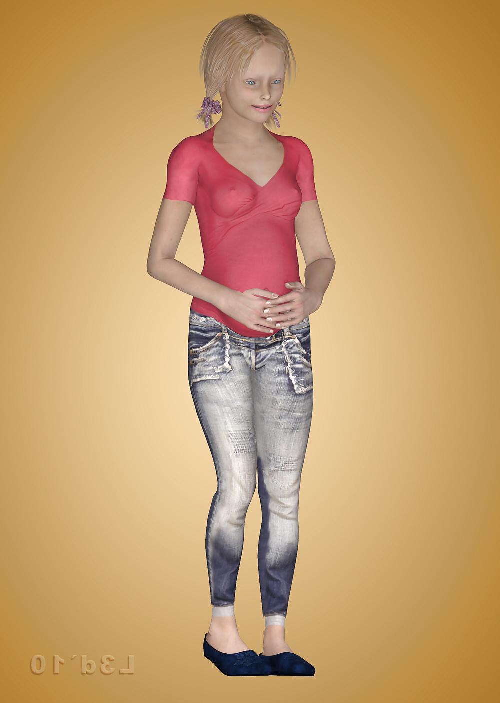 25P Pregnant 3D