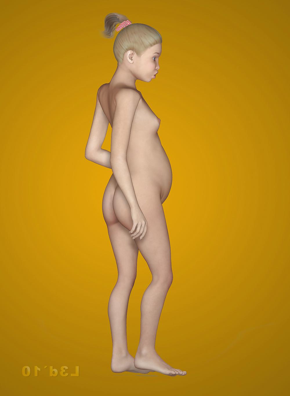 25P Pregnant 3D