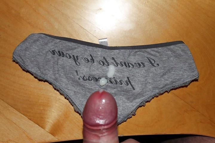 16P Cum on panties bras and shoes