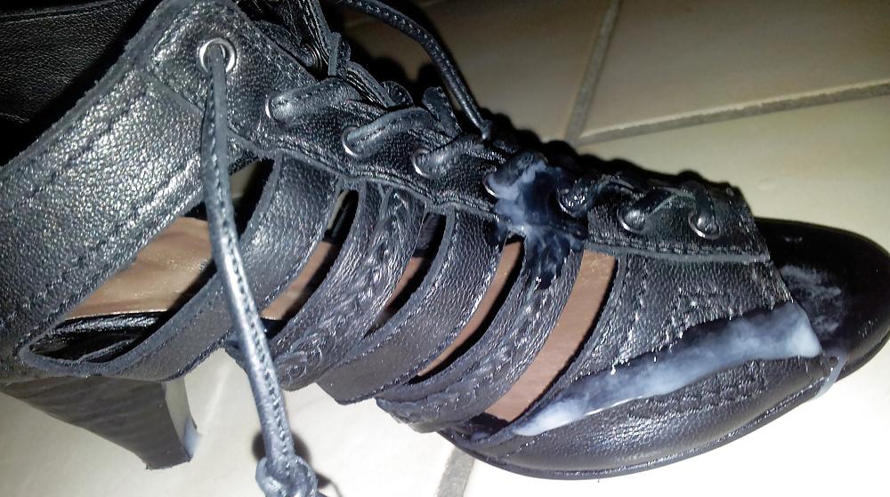 16P Cum on panties bras and shoes