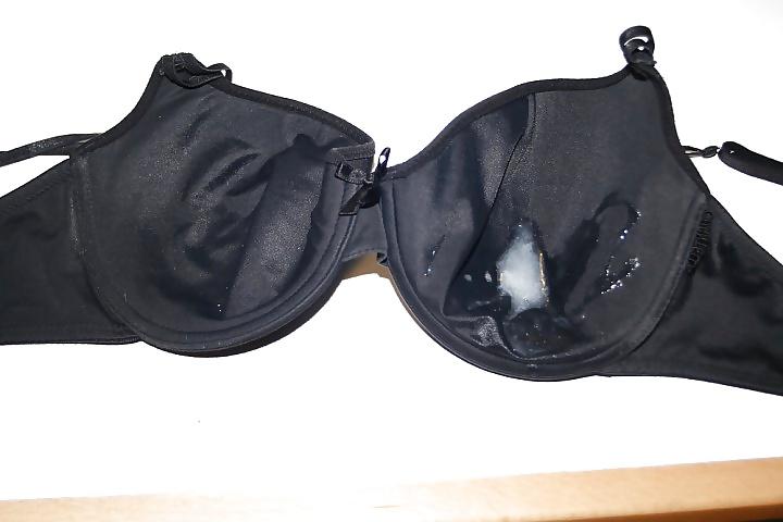 16P Cum on panties bras and shoes