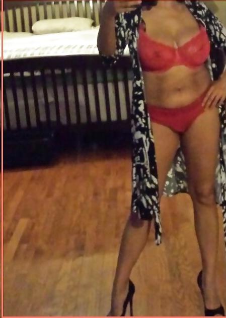 5P Red bra