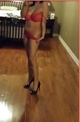 5P Red bra