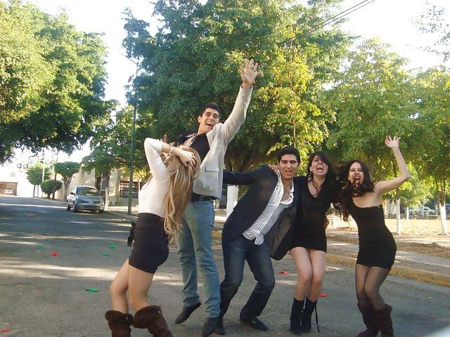 25P Mexican in pantyhose and pantimedias