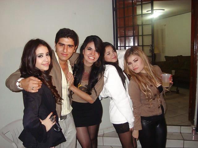 25P Mexican in pantyhose and pantimedias