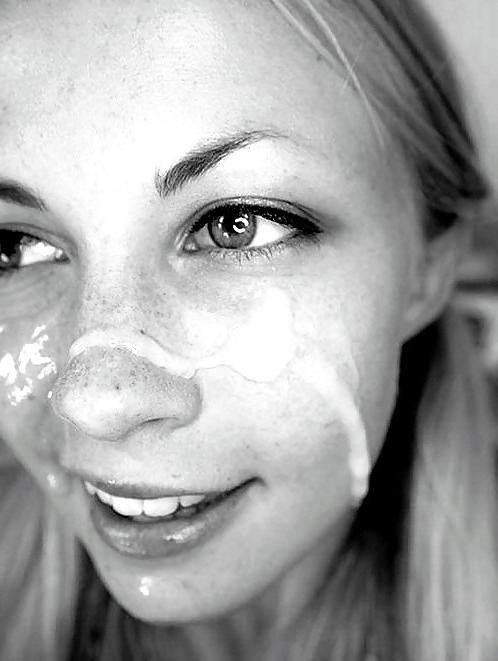 25P Cum On Her Face 5