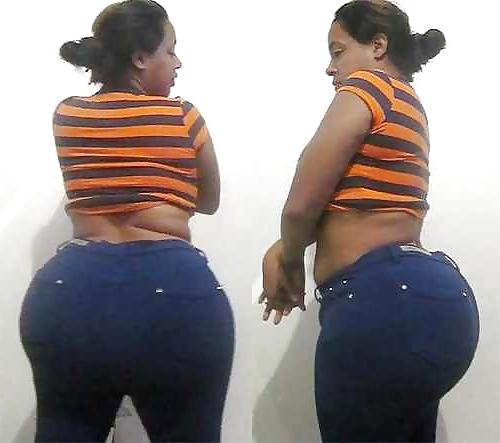 25P Thick black asses