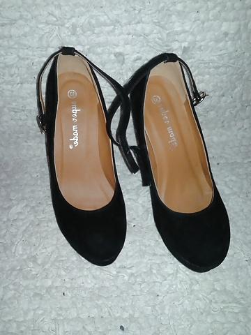 10P Cum on my girlfriend platform shoes