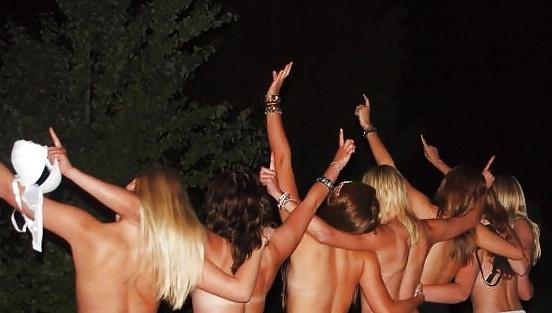 25P Danish teens-147-148-party upskirt bra cleavage 
