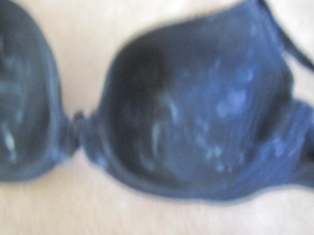 25P Cum on bra's and panties .