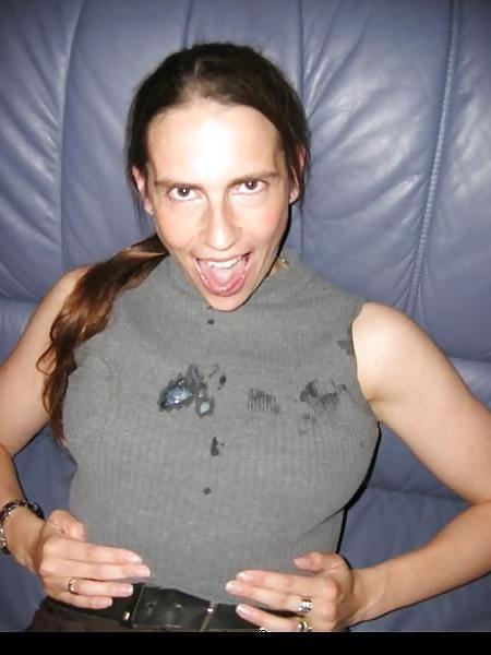 25P Cum On Clothes