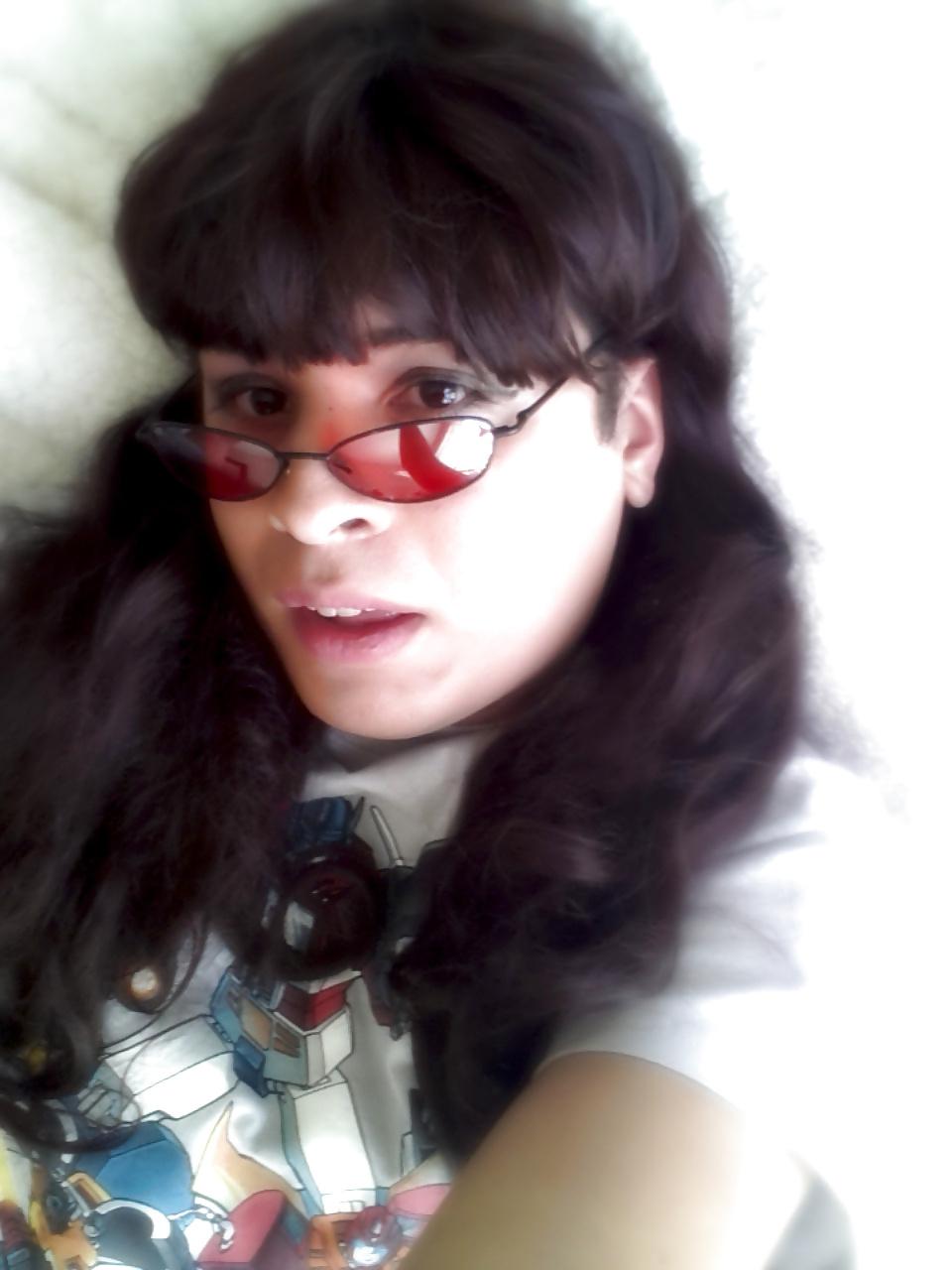 12P Geeky tgirl girlfriend gallery