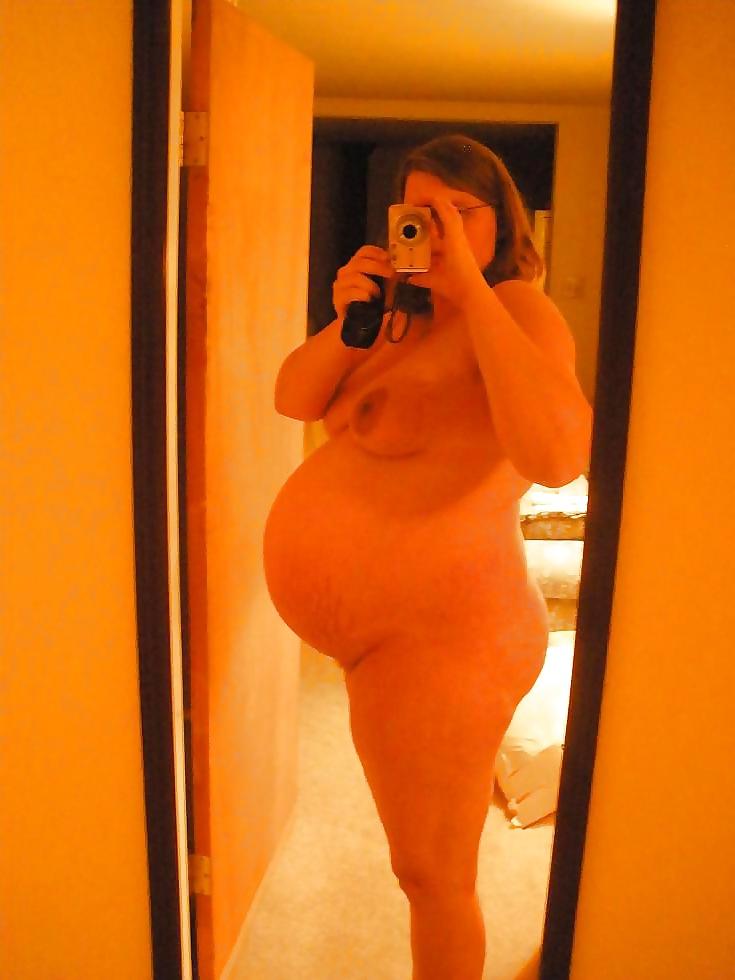 25P Enceinte nue - Nude pregnant 4