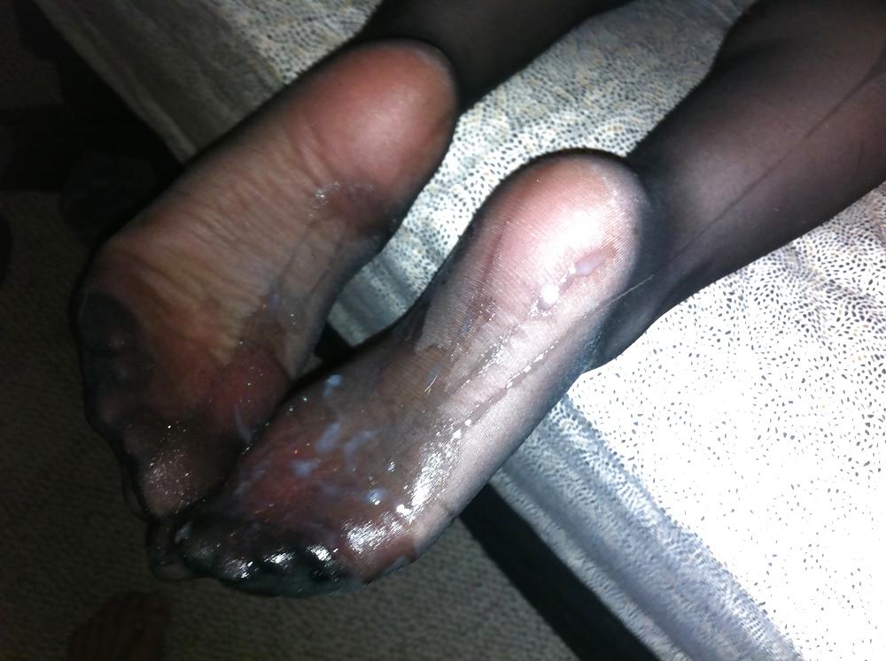 5P Cum on my feet