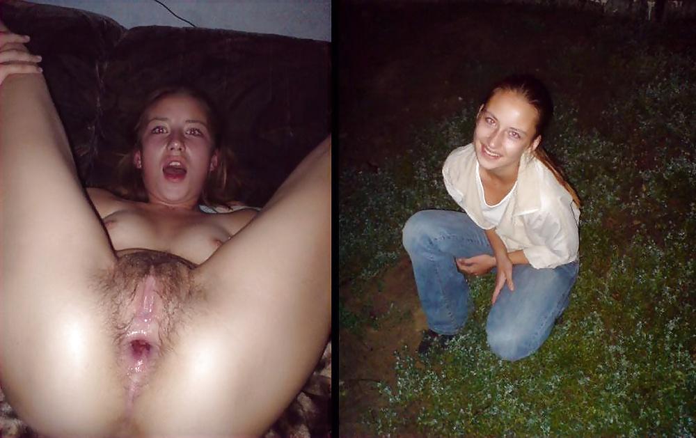 25P Your Girlfriend Before-after, Dressed-undressed