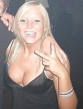 25P Danish teens-177-178-party bra tongue piercing cleavage 