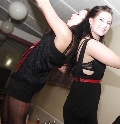 25P Danish teens-177-178-party bra tongue piercing cleavage 