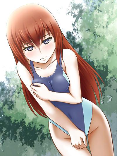 25P Anime girls in swimsuits