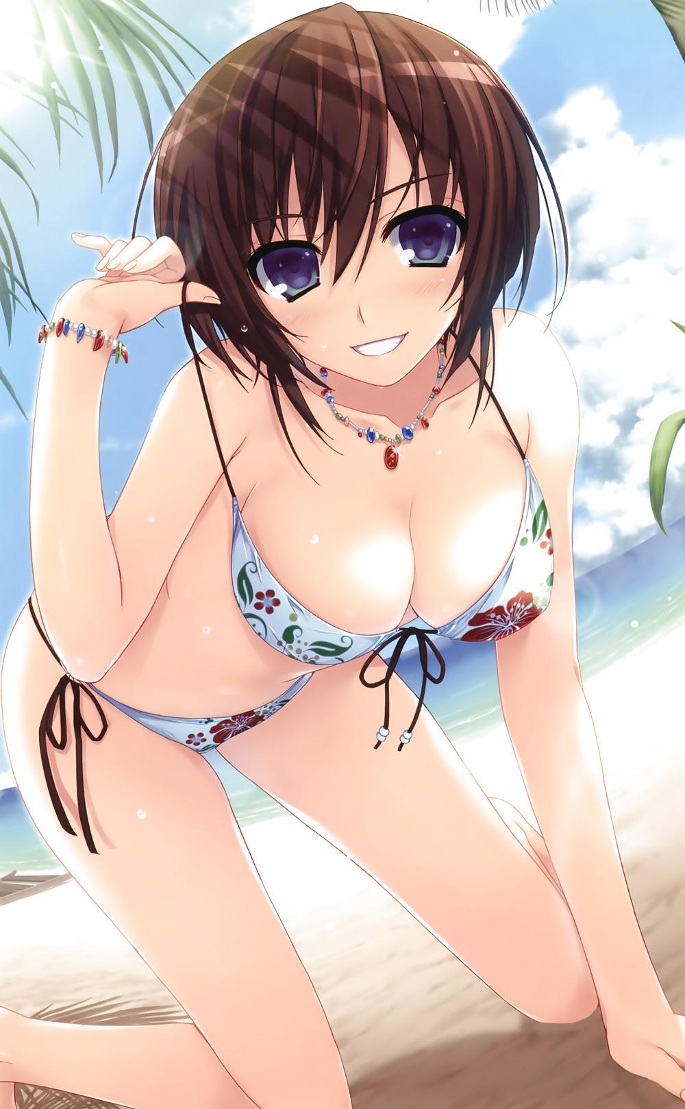 25P Anime girls in swimsuits
